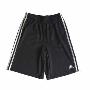 Adidas Shorts Boys XL 18/20 Extra Large Black Training Athletic Outdoor Youth